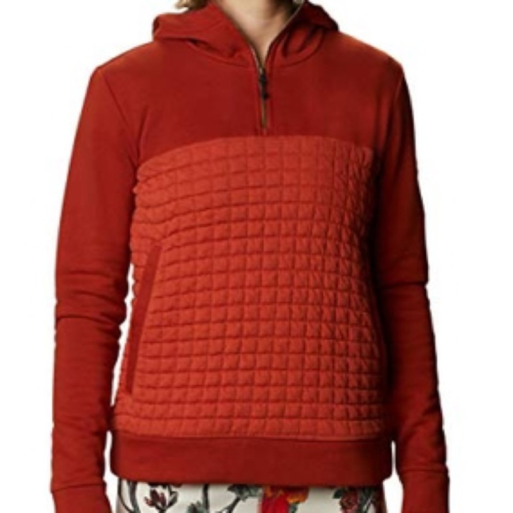 Columbia Women's Rust Quilted Hoodie